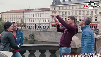 Lucky Lutros Abholung Führt Zu Wilder Begegnung Mit Deutscher Ehefrau Und Geiler Freundin