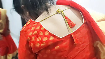 Indian Housewife In Saree Gets Doggy Style From Neighbor