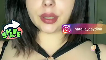 Russian Woman Shakes Her Mature, Natural Tits In Homemade Video