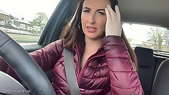 British Brunette In Medical Gloves Drives Fetish Into Overdrive