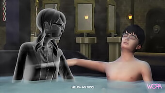 Sneak Peek Of Harry Potter And Moaning Myrtle'S Steamy Encounter In Explicit Animation