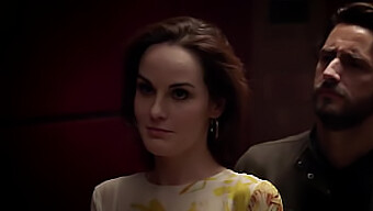 Dráždivý Výkon Michelle Dockery V Softcore Videu S Vylepšenými Stonmi