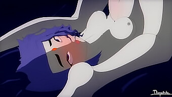 Animated Raven X Beast Boy'S Steamy Encounter With Creampie Climax