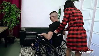 A Mature Lover Convinces Her Disabled Partner For A Vigorous Encounter