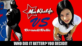 Tetonona Arabia: Mia Khalifa Vs Brandi Belle I En Titanisk Bröstkamp!