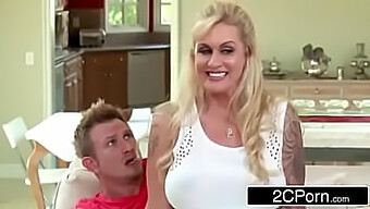 Ryan Conner'S Stepmother Gives A Young Man'S Penis A Try