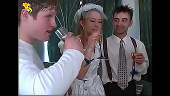 Russian Bride'S Sexy Pre-Wedding Party With Kinky Fucking