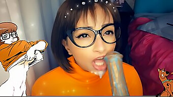 Encuentro Salvaje De Velma Con Un Dragón - Una Emocionante Aventura De Creampie