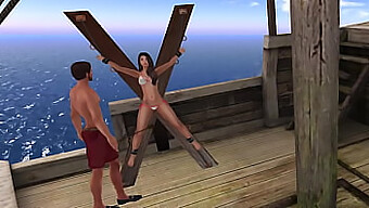 Jess Erlebt Bdsm Und Sex Im Cartoon-Format In Der Surrender Cove